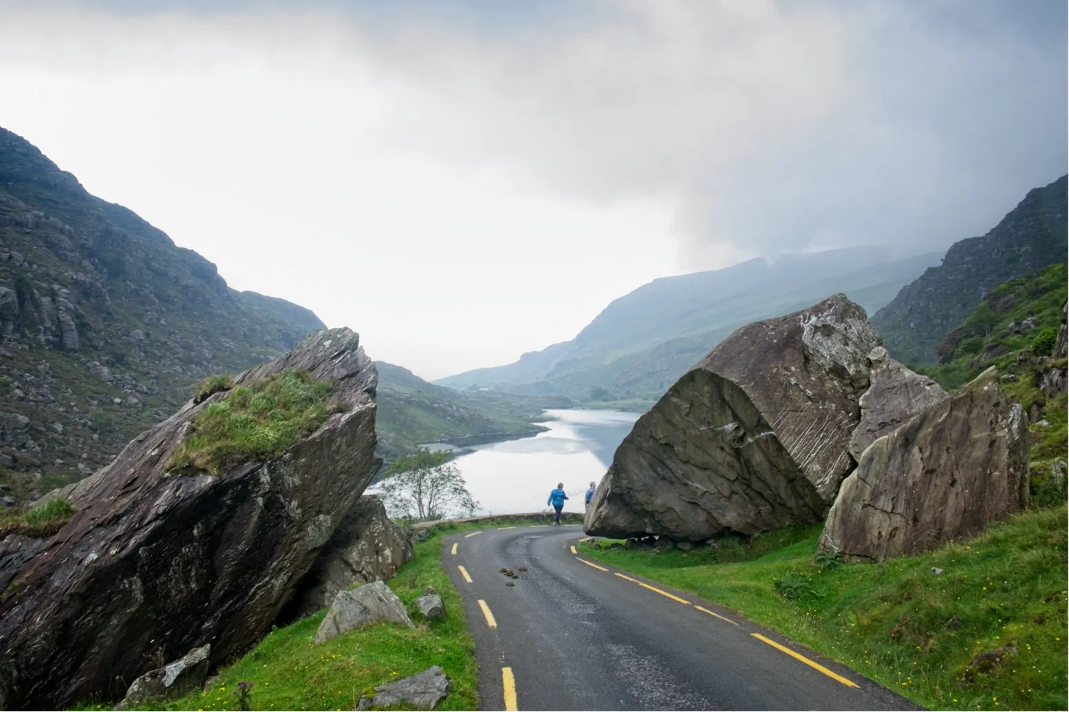 A misty Kerry landscape